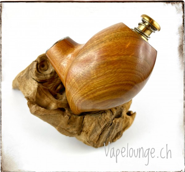 Pfeife Kanarienholz Handmade Woodart by Mike Malak